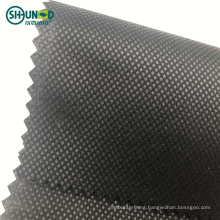 50gsm Black Eco-Friendly PP Spunbond Non Woven Fabric Rolls for Bags Manufacturing